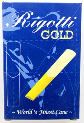 Rigotti Gold Bb Clarinet Reeds, 10/Box